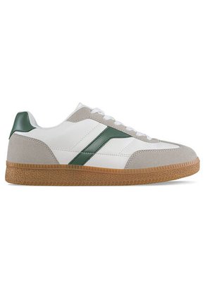 Tenis Casuales Ilor Beige-Verde Croydon Para Hombre