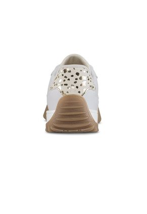 Tenis Urbanos Nerida Blanco-Oro Croydon Para Mujer