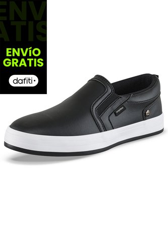 Tenis Casuales Madden Negro Croydon Para Hombre Croydon