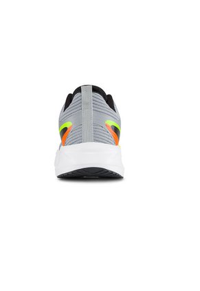 Tenis Running Bople Gris-Naranja Para Hombre Croydon