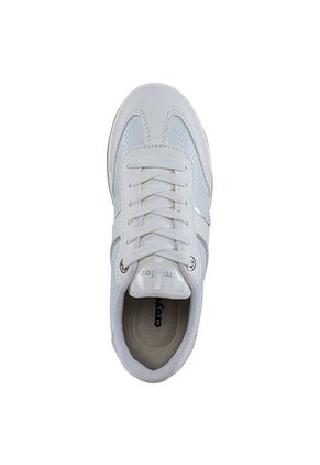 Tenis Urbanos Eglet Blanco-Plata Croydon Para Mujer
