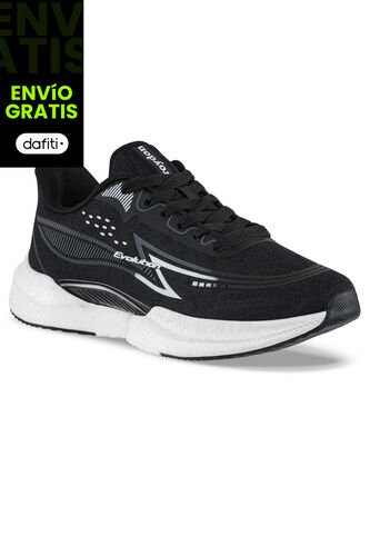 Tenis Running Minul Negro Croydon Para Mujer Croydon