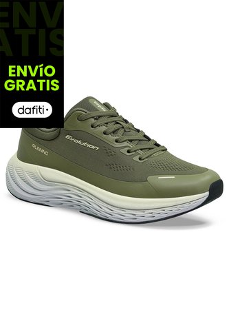 Tenis Running Ycle Verde Osc Croydon Para Hombre Croydon