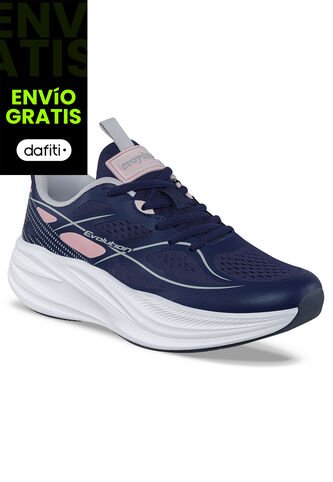Tenis Running Xudok Azul Osc Croydon Para Mujer Croydon