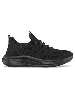 Tenis Running Snig Negro-Negro Para Mujer Croydon