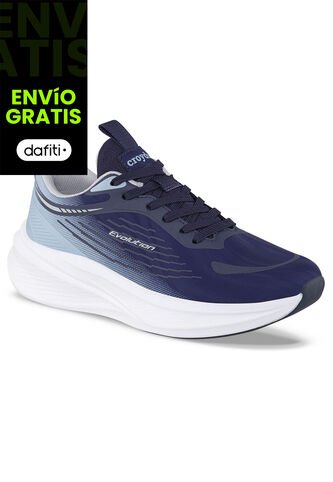 Tenis Running Teji Azul Osc Croydon Para Mujer Croydon
