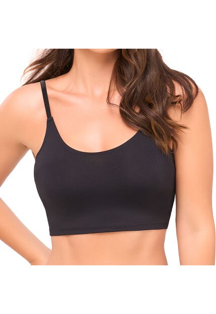 Top Lara Negro Para Mujer Croydon
