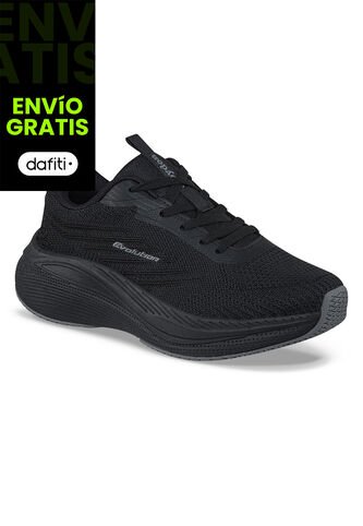 Tenis Running Mafos Negro-Negro Croydon Para Mujer Croydon