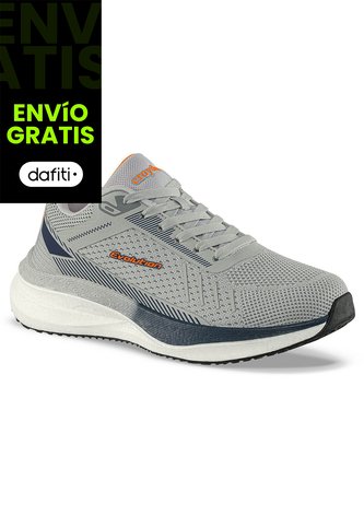 Tenis Running Forok Gris Croydon Para Hombre Croydon