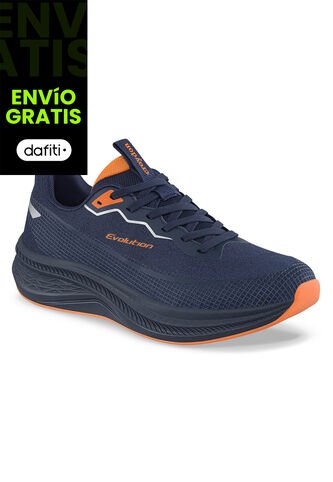 Tenis Running Qijoy Azul Osc Croydon Para Hombre Croydon