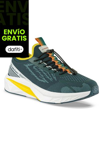 Tenis Running Rinsal Verde Croydon Para Hombre Croydon