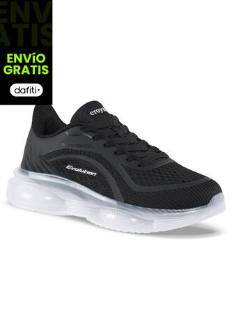 Tenis Running Lumo Negro Croydon Para Mujer Croydon