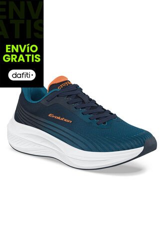 Tenis Running Pexil Azul Croydon Para Hombre Croydon