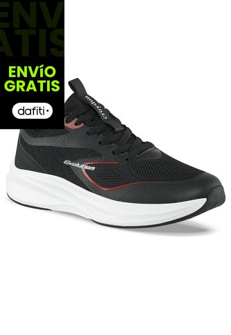 Tenis Running Taury Negro Croydon Para Hombre Croydon