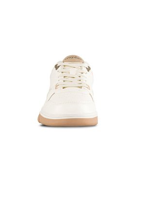Tenis Urbanos Crazin Beige-Café Croydon Para Mujer
