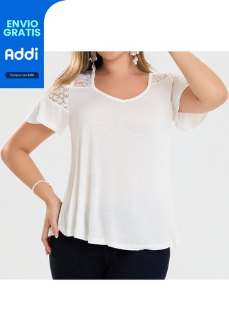 Blusa Ashly Marfil Croydon Para Mujer Croydon
