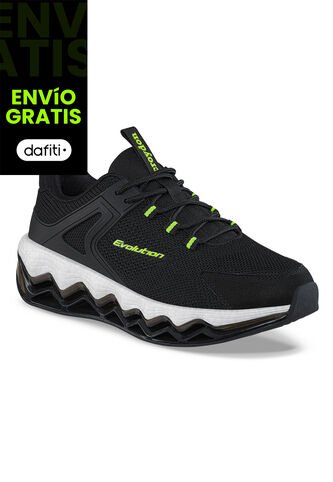 Tenis Running Wuhop Negro Croydon Para Hombre Croydon