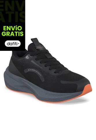Tenis Running Vebar Negro Croydon Para Hombre Croydon