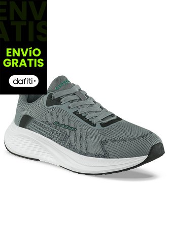Tenis Running Azuk Gris Croydon Para Hombre Croydon