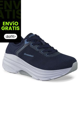 Tenis Running Soline Azul Osc Croydon Para Mujer Croydon