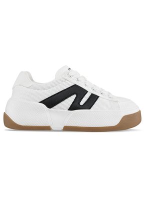 Tenis Quitil Blanco-Negro Croydon Para Mujer