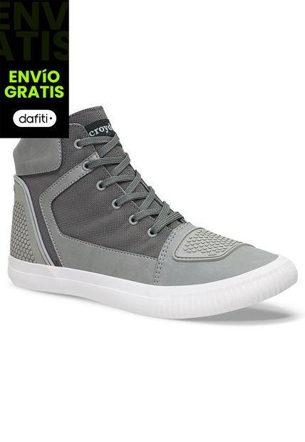 Botines Ghiath Gris Para Hombre Croydon