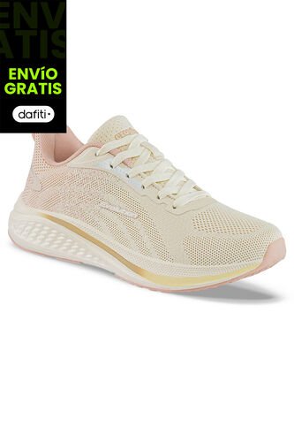 Tenis Running Zelar Beige Croydon Para Mujer Croydon