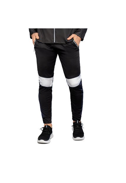 Jogger Juan Negro Croydon Para Hombre