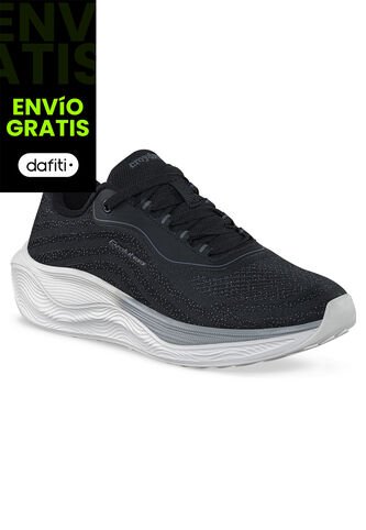 Tenis Running Seph Negro-Gris Croydon Para Mujer Croydon