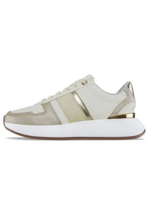 Tenis Urbanos Zamai Beige Croydon Para Mujer
