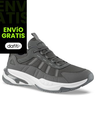 Tenis Urbanos Umodile Gris Osc Croydon Para Hombre Croydon