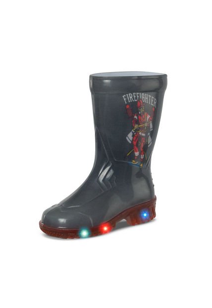 Botas Lluvia Isbaal Rojo Para Niño Croydon