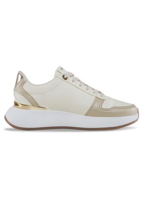 Tenis Urbanos Zamai Beige Croydon Para Mujer