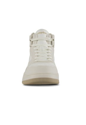 Tenis Urbanos Zedroni Beige Croydon Para Mujer