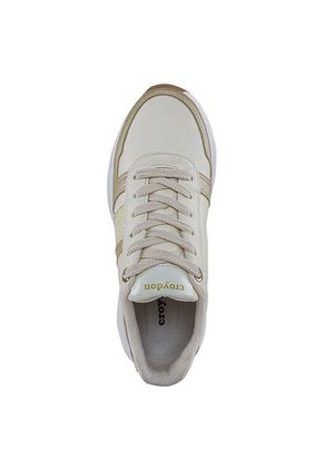 Tenis Urbanos Zamai Beige Croydon Para Mujer