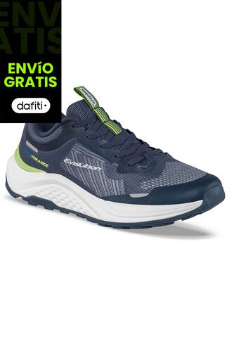 Tenis Trail Running Krib Azul Osc Croydon Para Hombre Croydon