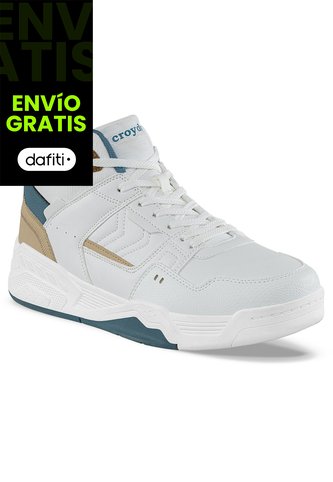 Tenis Urbanos Tiludo Blanco Croydon Para Hombre Croydon