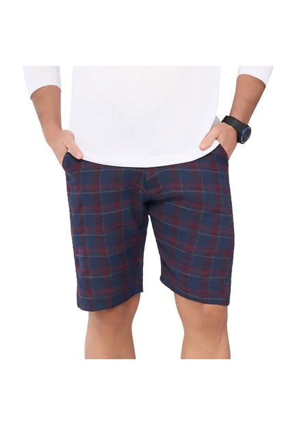 Bermuda Miguel Rojo Croydon Para Hombre