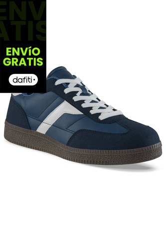 Tenis Casuales Ilor Azul Osc Croydon Para Hombre Croydon