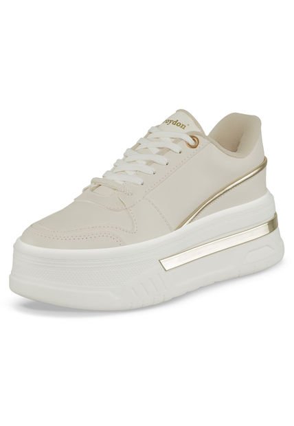 Tenis Eliz Beige Para Mujer Croydon