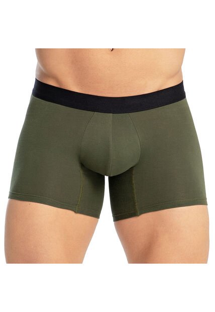 Boxer Paco Verde Militar Para Hombre Croydon