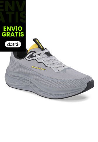 Tenis Running Qijoy Gris Croydon Para Hombre Croydon