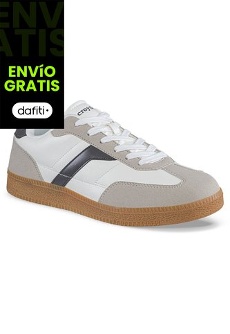 Tenis Casuales Ilor Beige-Gris Croydon Para Hombre Croydon