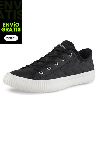 Tenis Taliba Bajo Negro Croydon Para Mujer Croydon