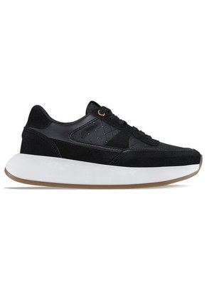 Tenis Urbanos Xanthee Negro Croydon Para Mujer