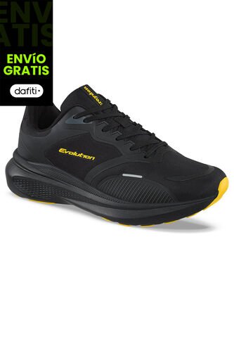 Tenis Running Glad Negro Croydon Para Hombre Croydon