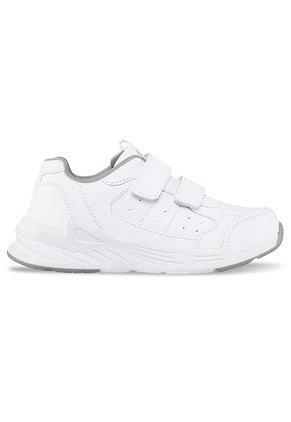 Tenis Colegio Neril V Blanco-Gris Para Niño Y Niña Croydon