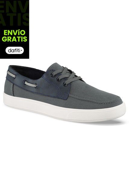 Tenis Okasaki Gris Para Hombre Croydon