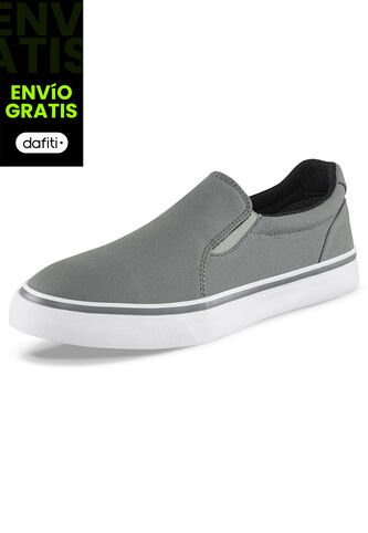 Tenis Casuales Way Gris Osc Croydon Para Hombre Croydon