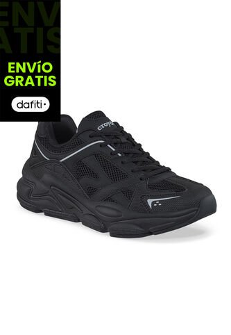 Tenis Urbanos Yaqoj Negro Croydon Para Hombre Croydon